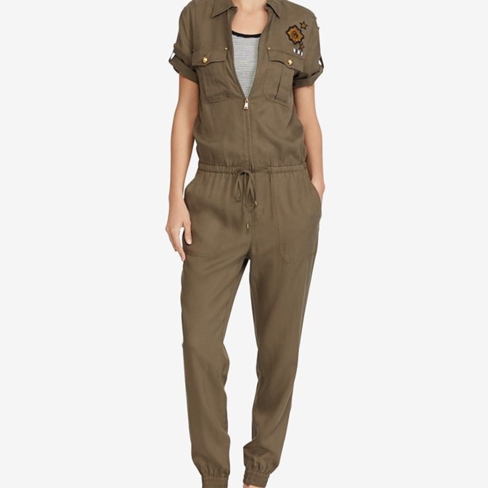 Lauren Ralph Lauren Military-Inspired Jumpsuit size 4 (Used)